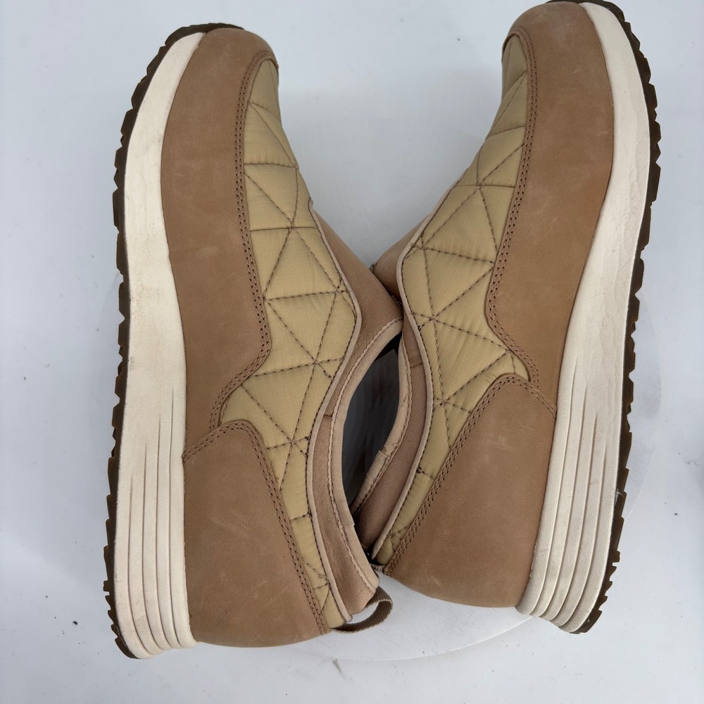 Teva Ember Commuter Slip On Shoes Womens 11 Tan Quilted Waterproof Sneakers - Picture 8 of 9